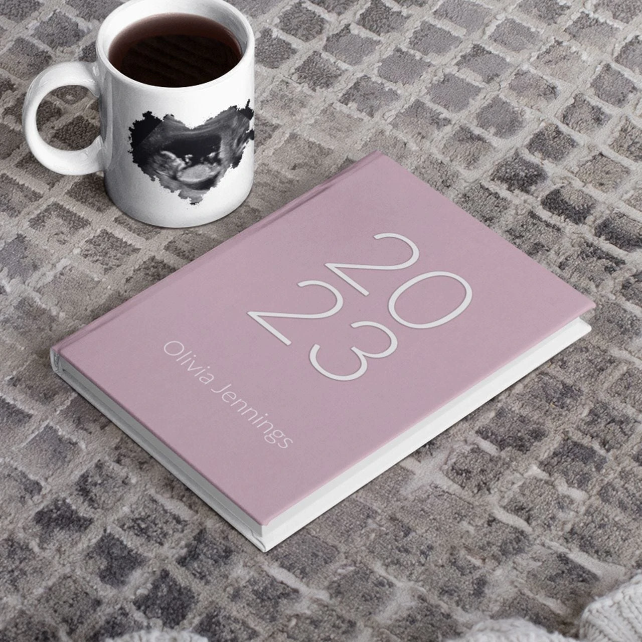 Year & Text Personalised Diary - Image 2