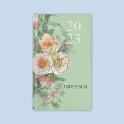Floral Personalised Diary