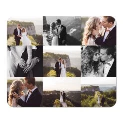 9 Image Collage Mousemat