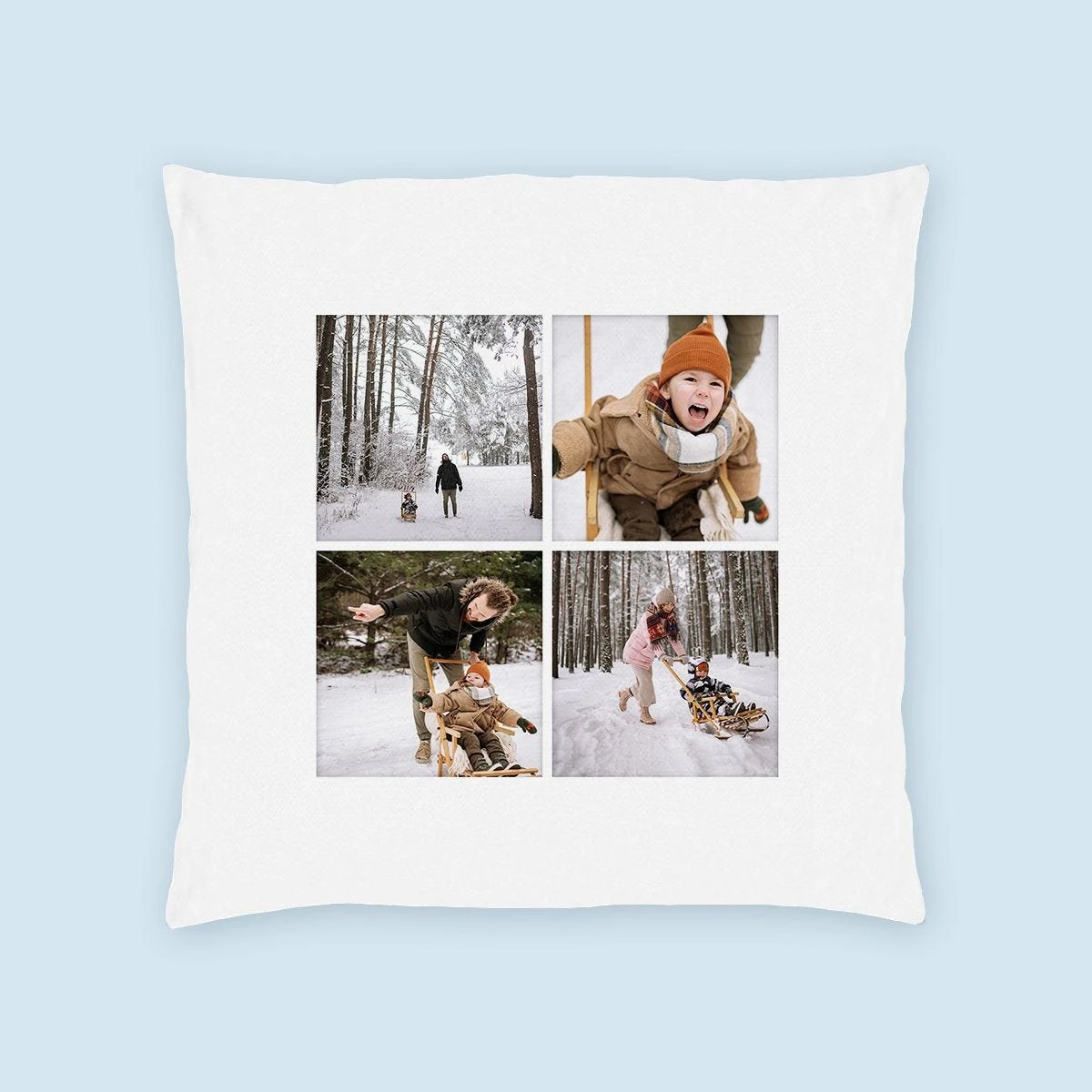 4 Image Photo Cushion (16")