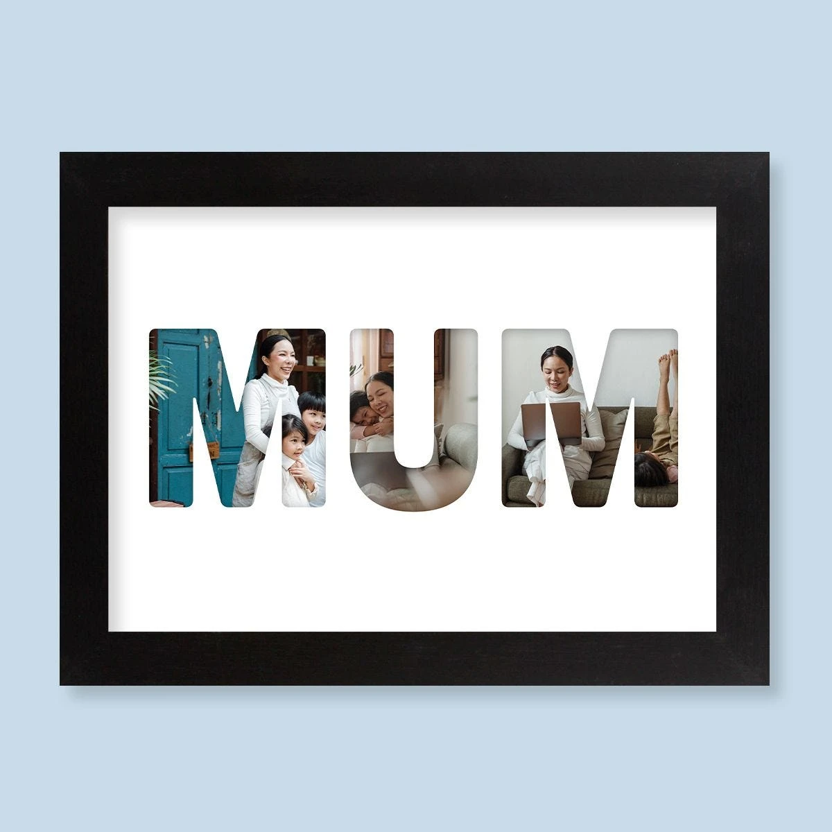 Mum Harriet Black Print And Frame