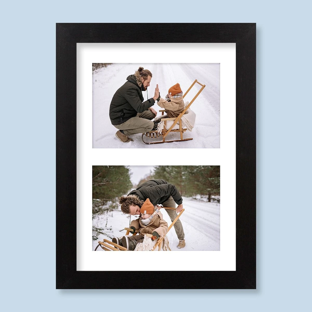 2 Image Harriet Black Print And Frame