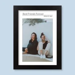 Line & Image Harriet Black Print And Frame