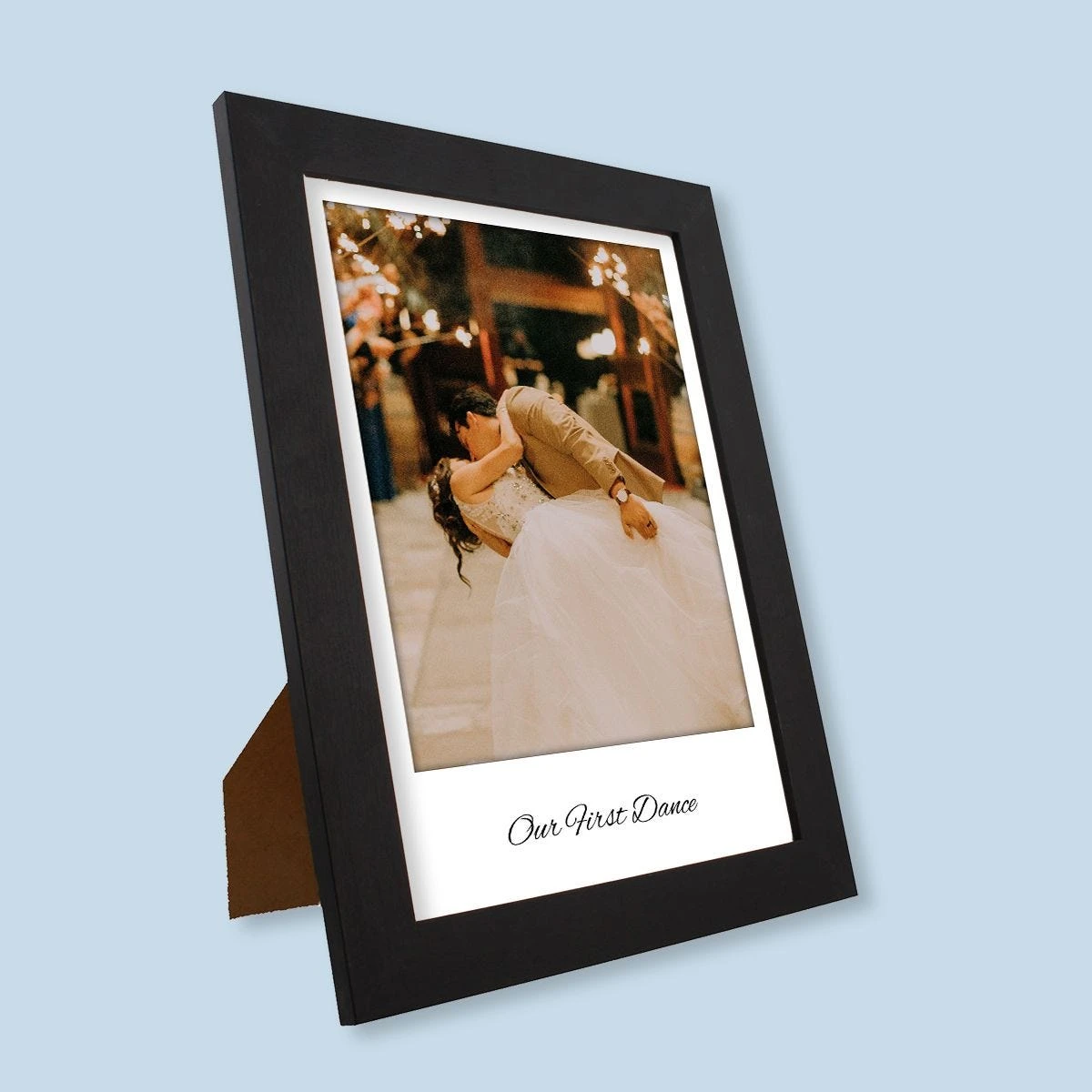 Photo & Text Portrait Harriet Black Print And Frame - Image 3