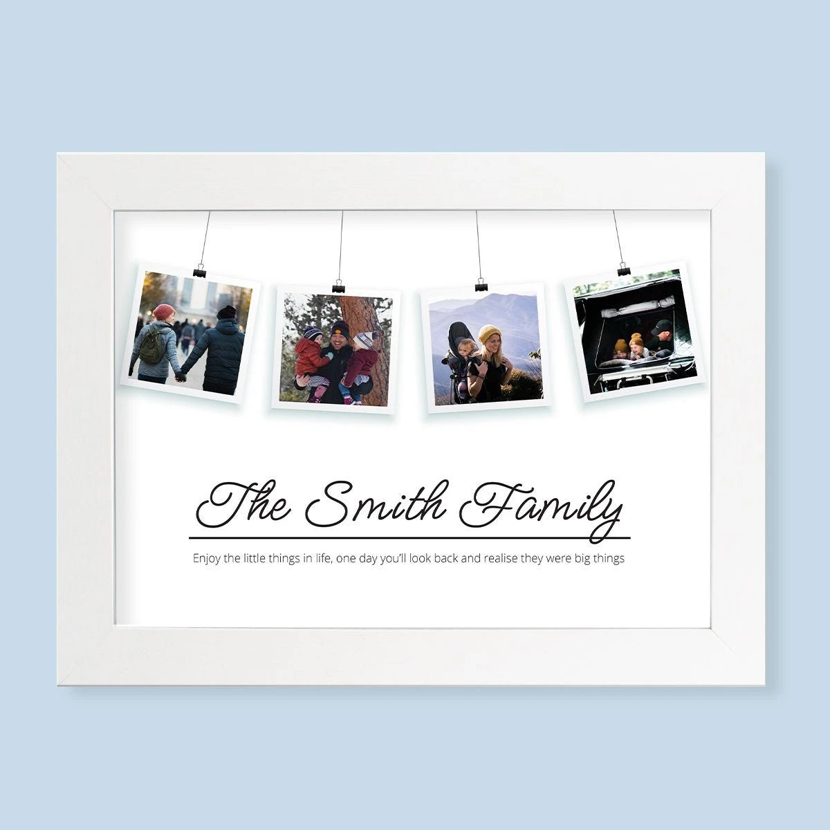 Hanging Photos Harriet White Print And Frame