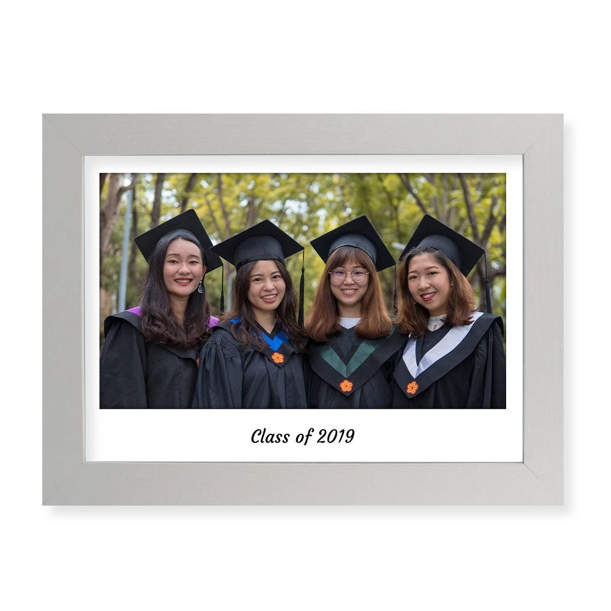 Photo & Text Landscape Harriet White Print And Frame - Image 4