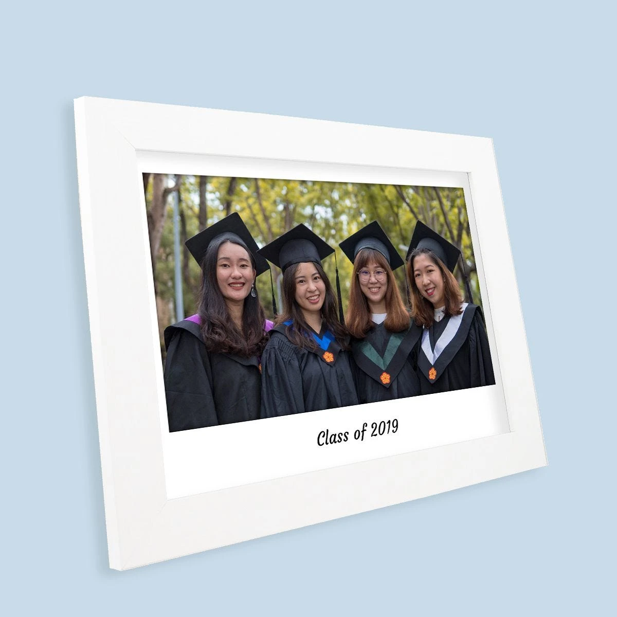 Photo & Text Landscape Harriet White Print And Frame - Image 5