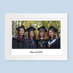 Photo & Text Landscape Harriet White Print And Frame