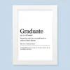 Graduate Definition Harriet White Print And Frame