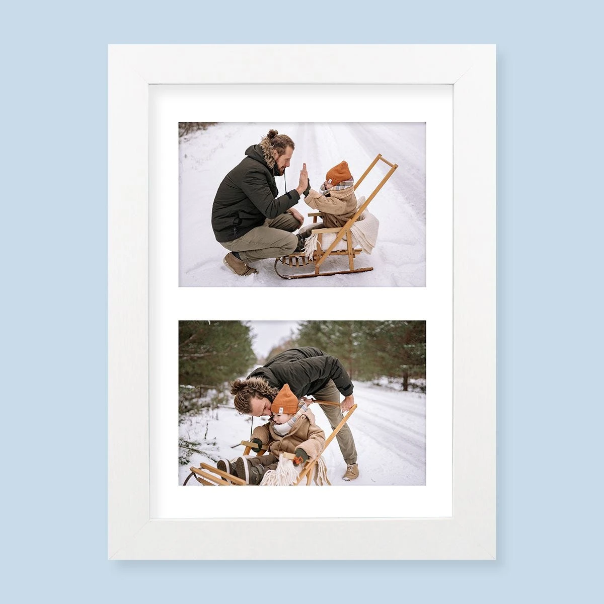 2 Image Harriet White Print And Frame