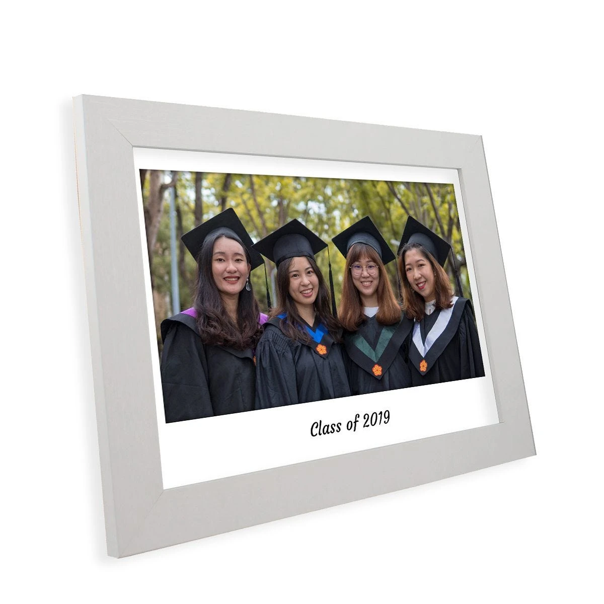 Photo & Text Landscape Harriet White Print And Frame - Image 3