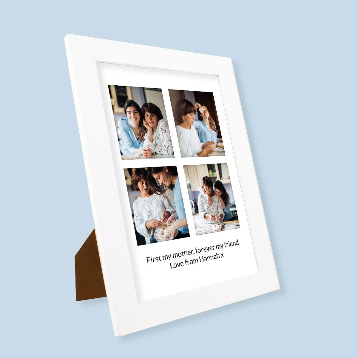 4 Image & Text Harriet White Print And Frame - Image 2