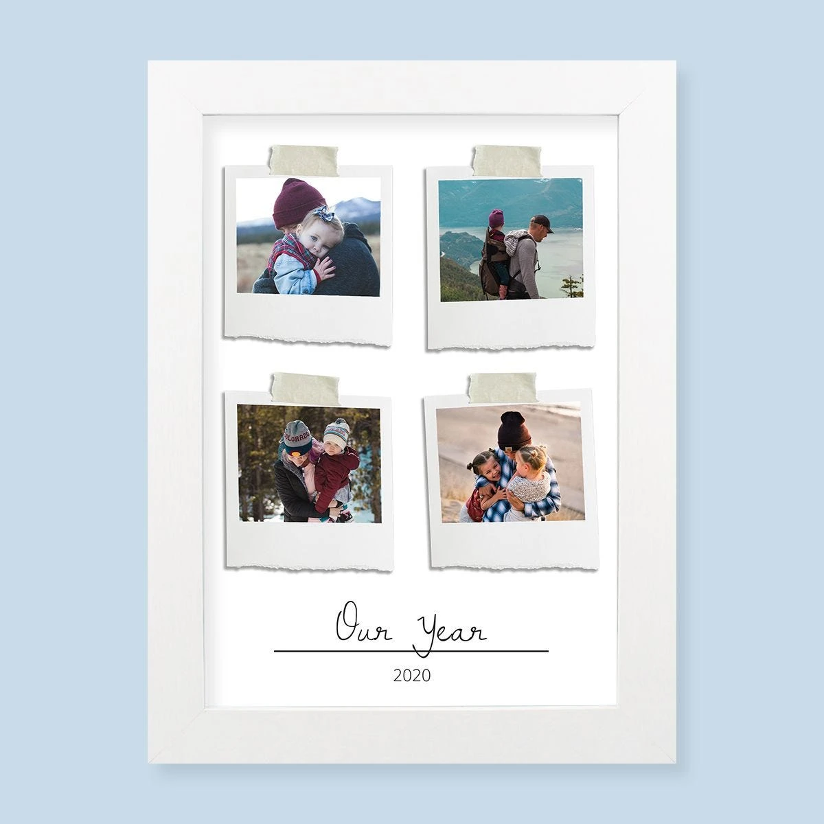 Our Year Harriet White Print And Frame