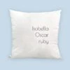 Names Personalised Cushion