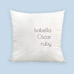 Names Personalised Cushion