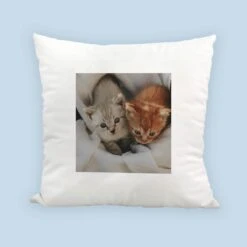 Suede Photo Cushion (16") - 2 Colours