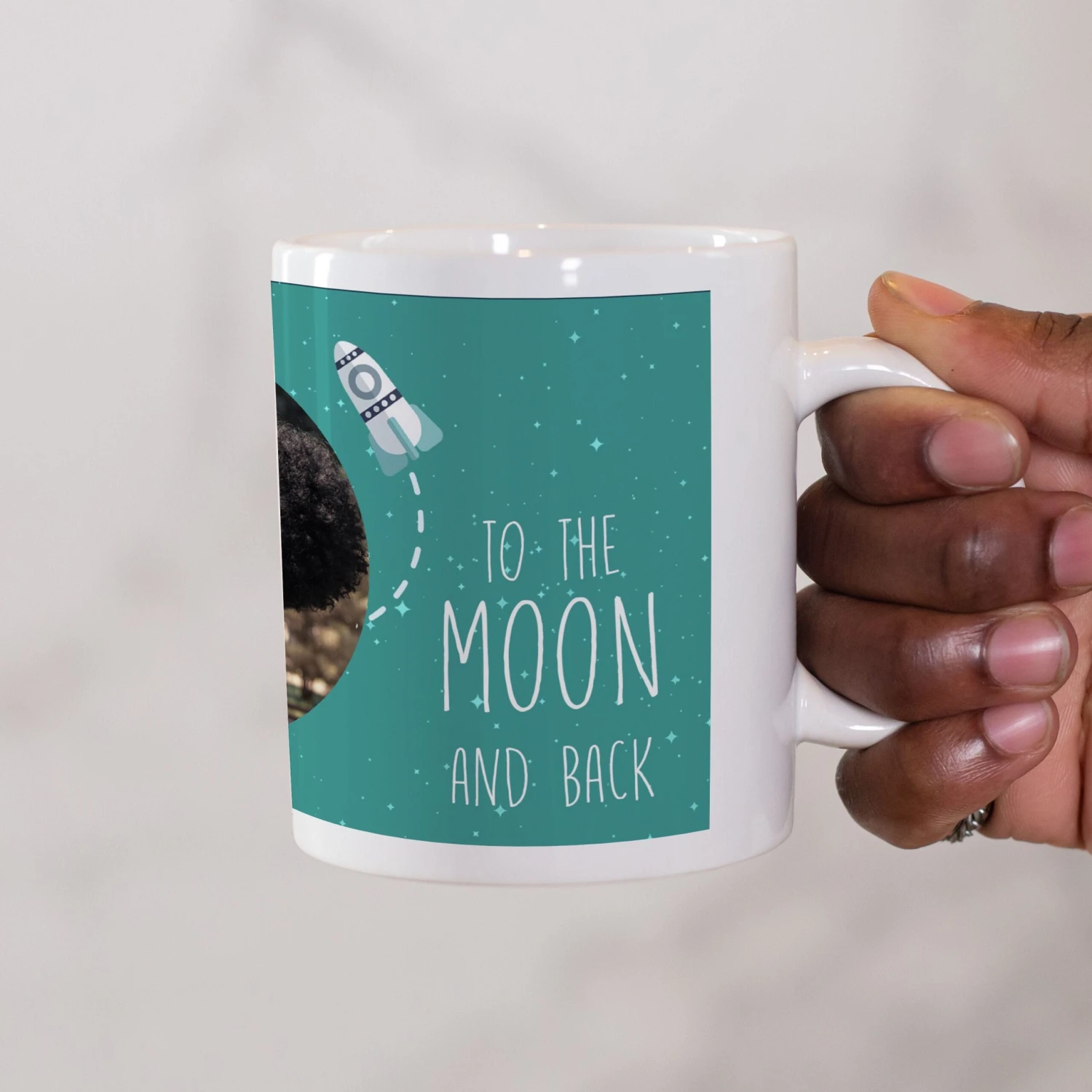 Daddy Moon Photo Mug - Image 3