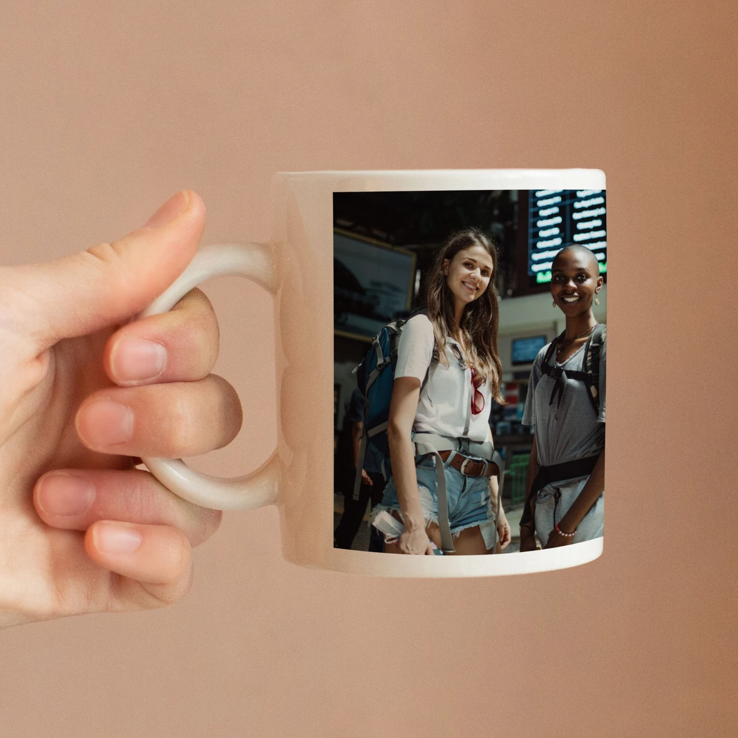 Double Image Photo Mug