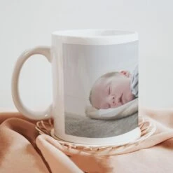 Photo Mug With Text And Image Left Aligned