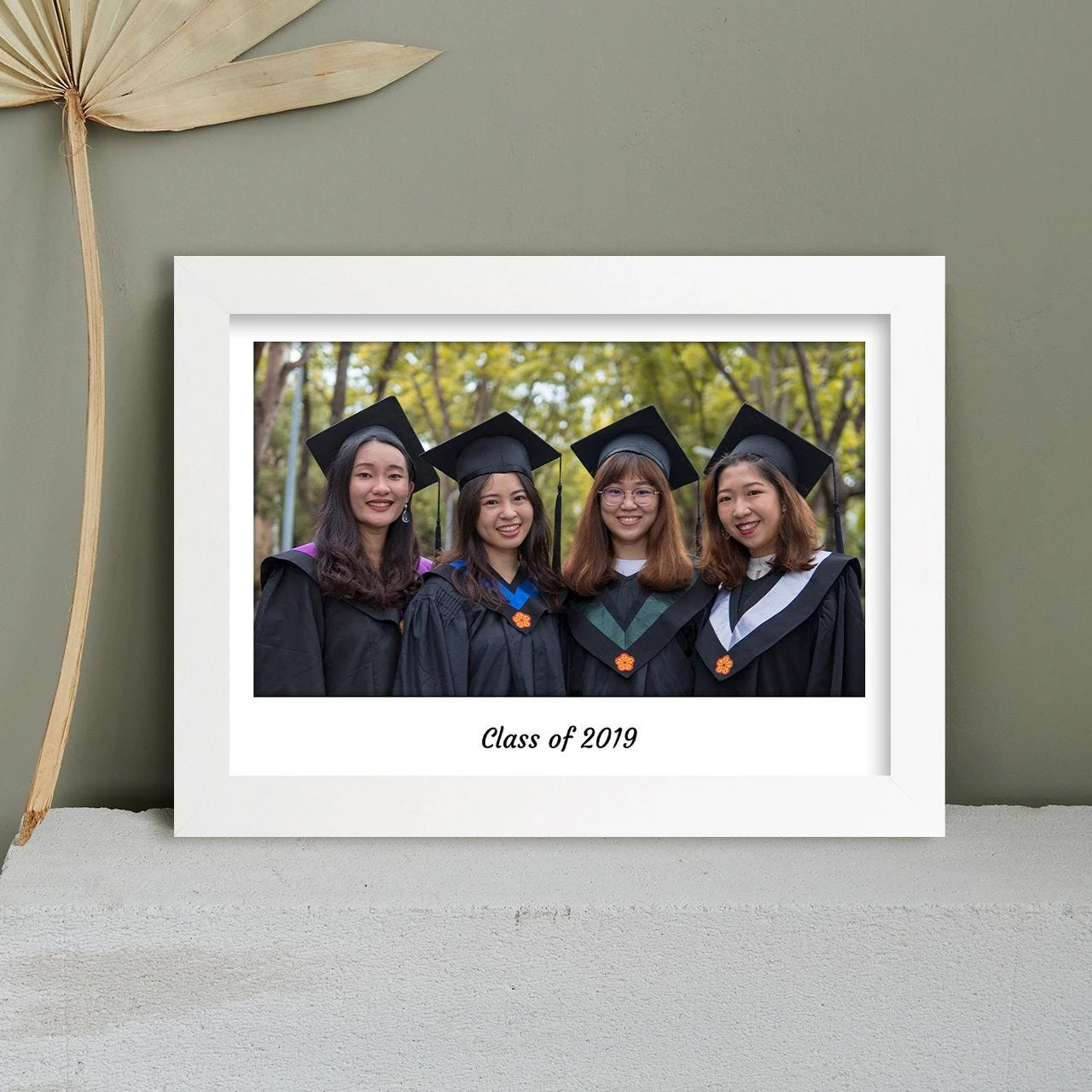 Photo & Text Landscape Harriet White Print And Frame - Image 6