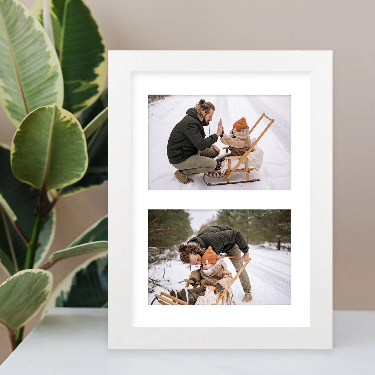 2 Image Harriet White Print And Frame - Image 4