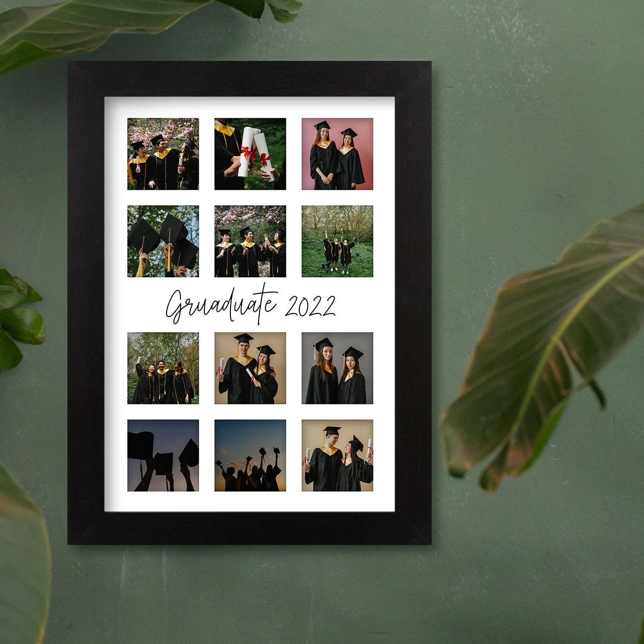 12 Image And Text Harriet Black Print And Frame - Image 4