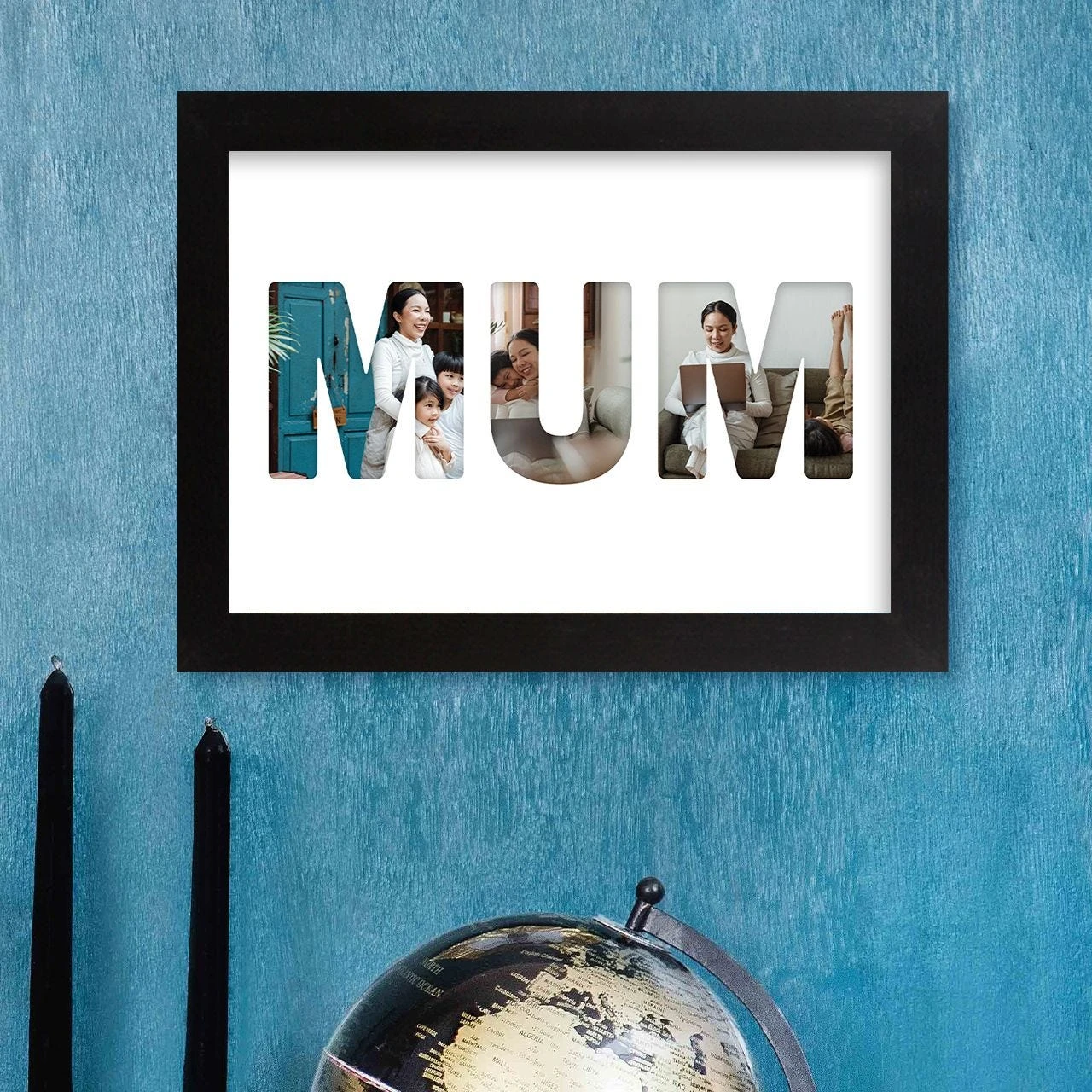 Mum Harriet Black Print And Frame - Image 3