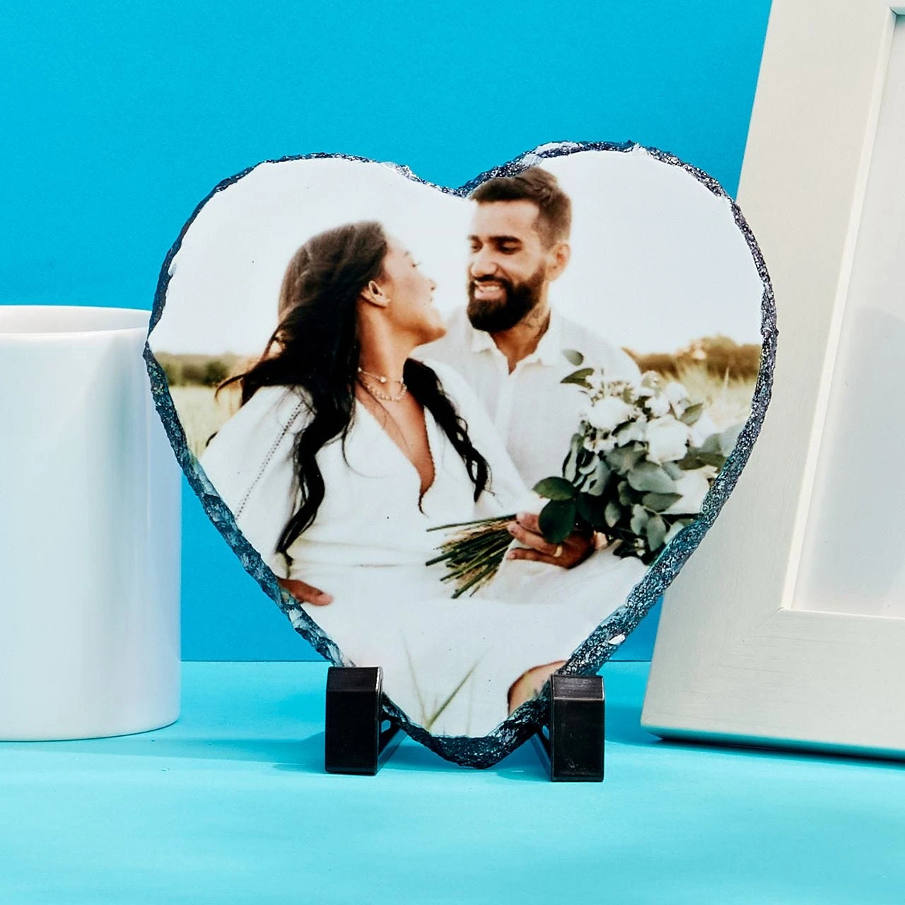 Heart Photo Slate (6") - Image 3