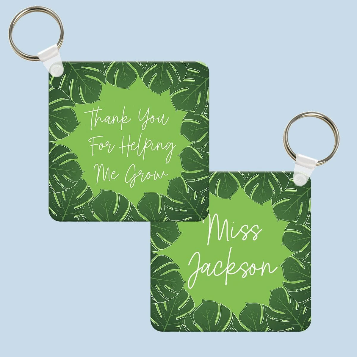 Helping Me Grow Keyring