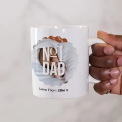 No1 Dad Photo Mug