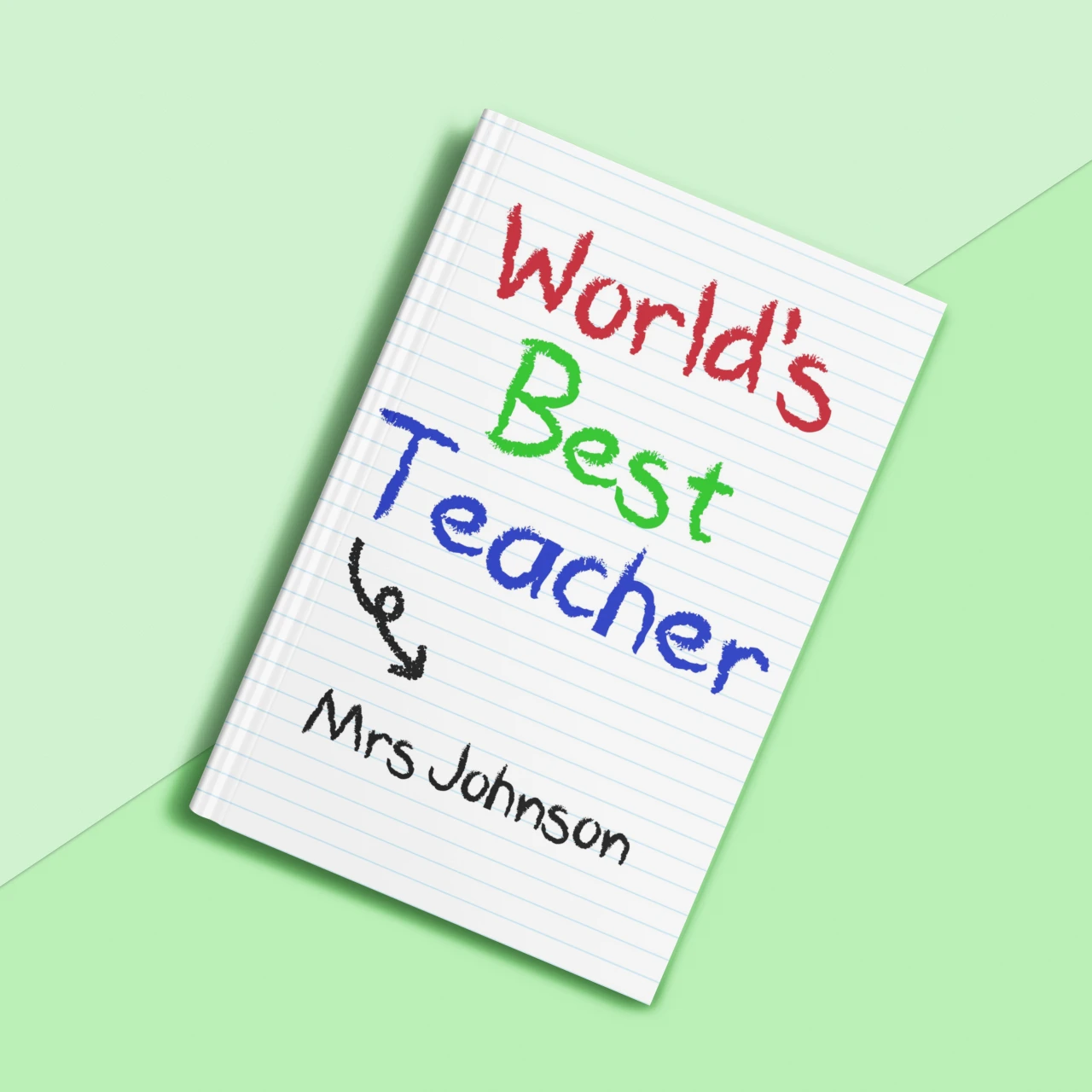 World's Best Teacher Notebook - Image 2