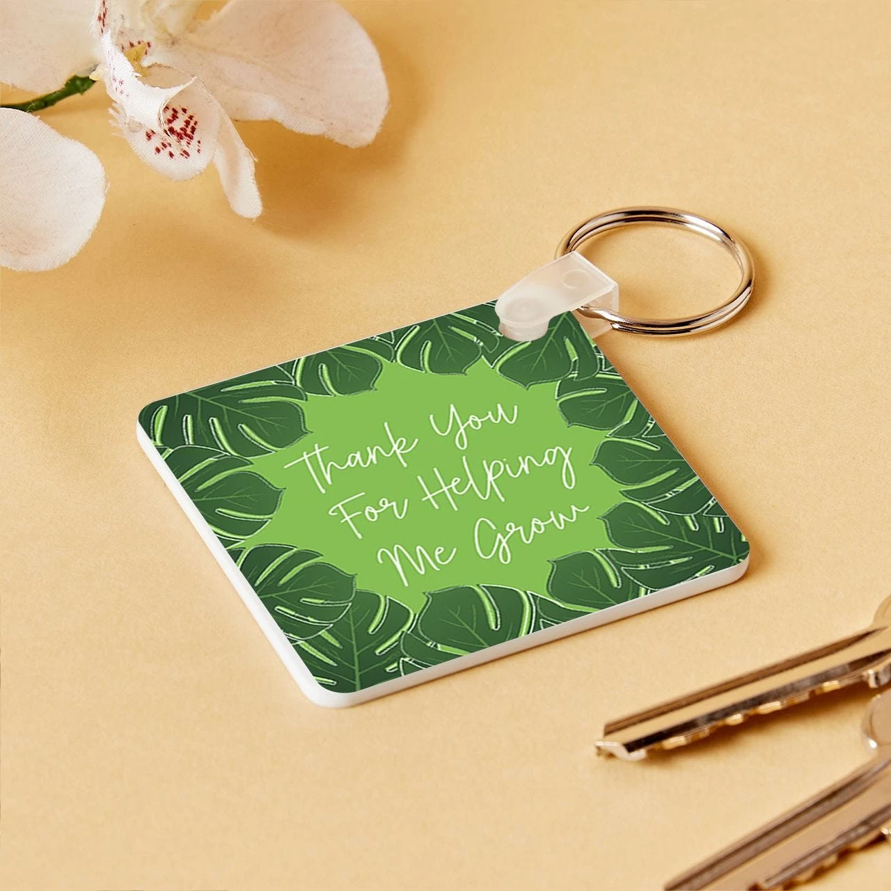 Helping Me Grow Keyring - Image 2