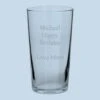 Personalised Engraved Pint Glass (Multi-Line)