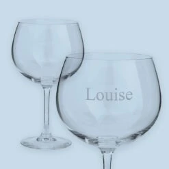 Personalised Engraved Gin Glass (Name)