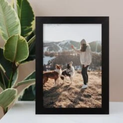 Full Image Harriet Black Print And Frame