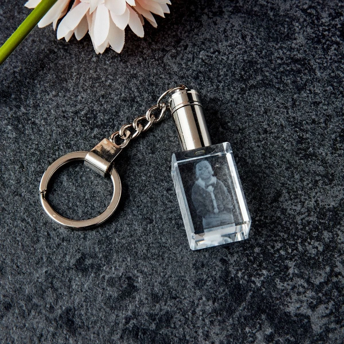 3D Keyring Photo Crystal - Image 2