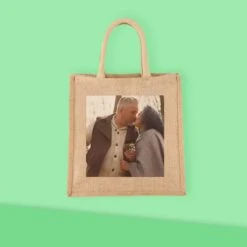 Personalised Photo Jute Bag