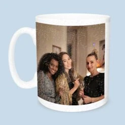 Right Hand Image Glitter Mug