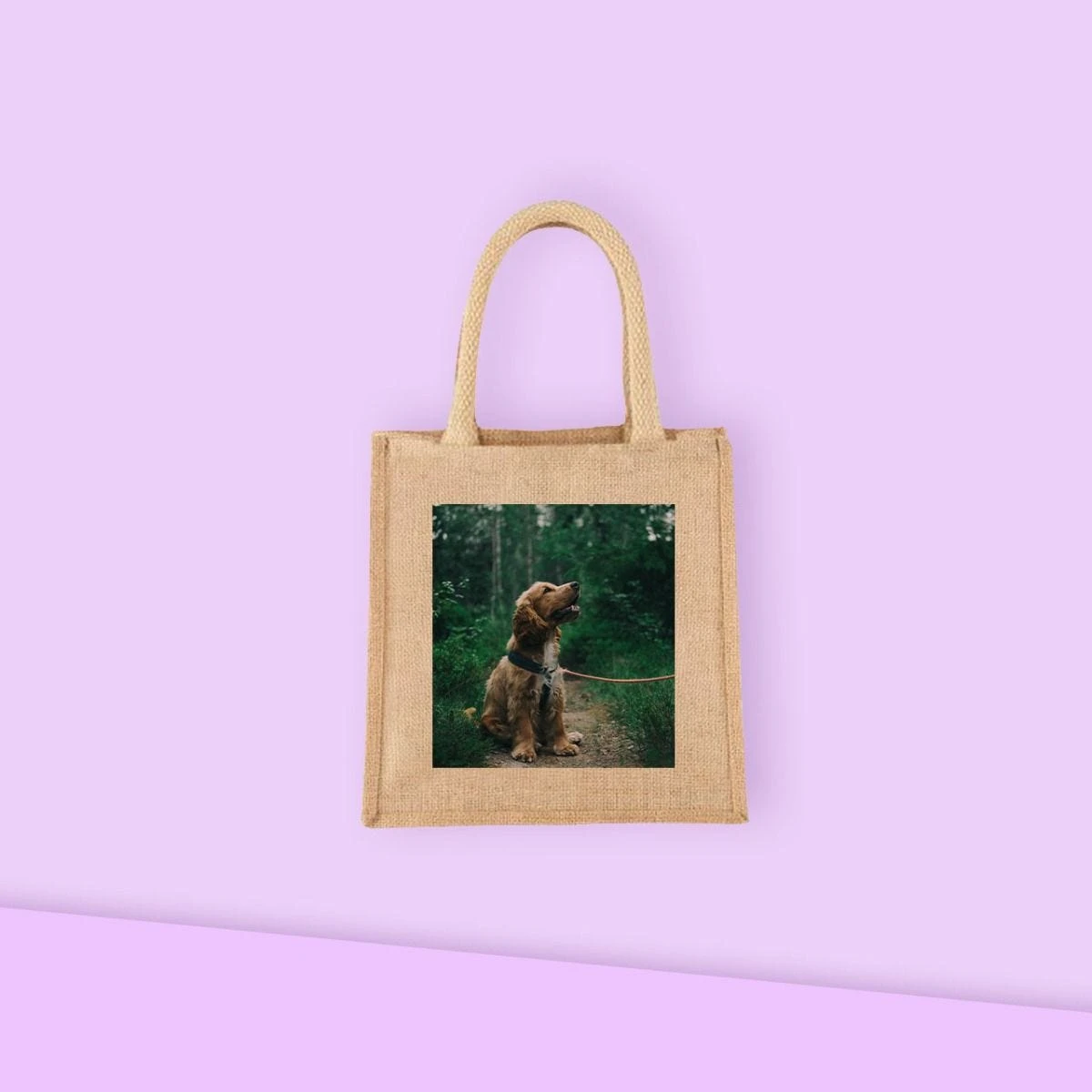 Personalised Photo Jute Bag - Image 2