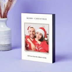 Square Image And Text Photo Block (8x6")