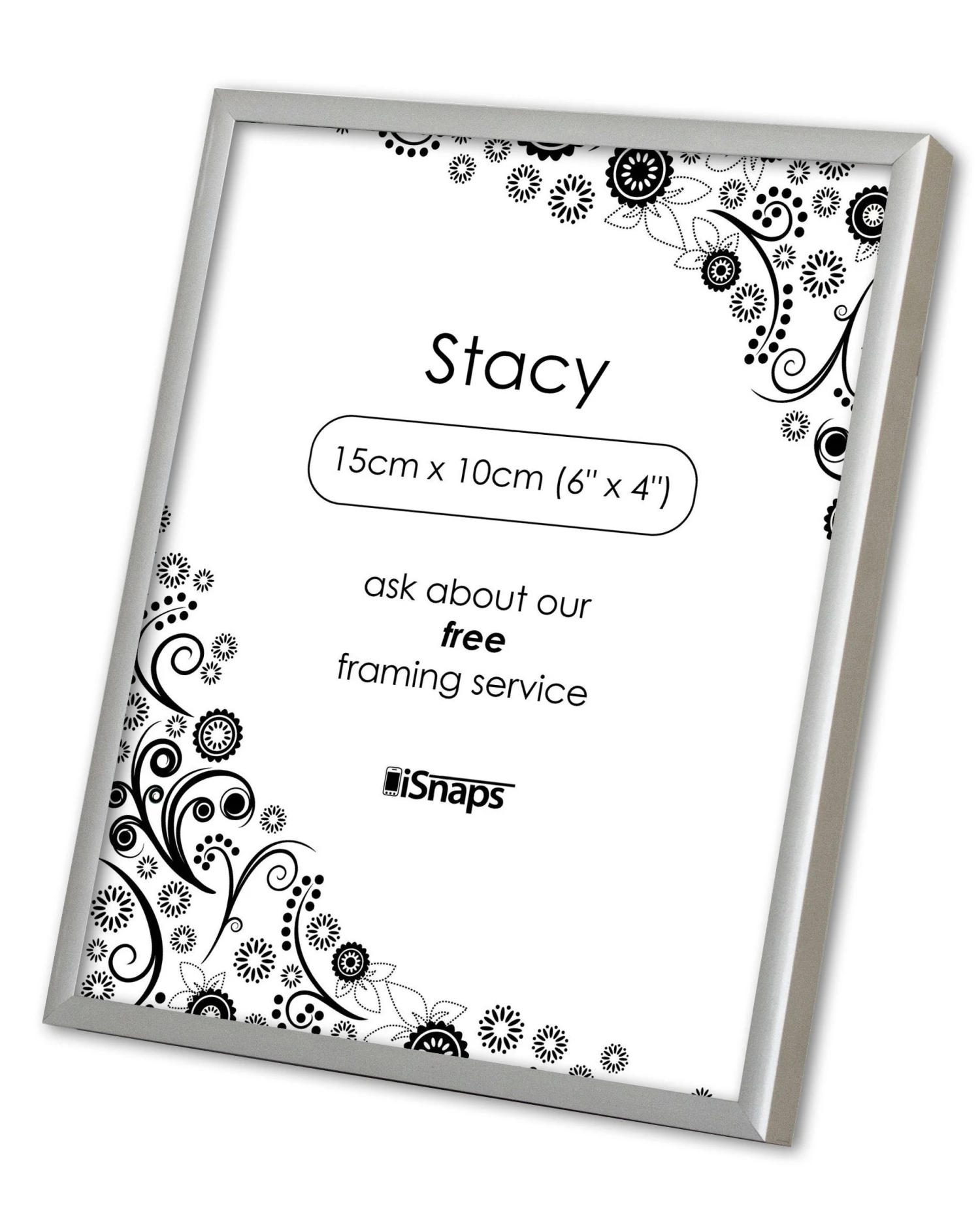 Stacy Silver Photo Frame