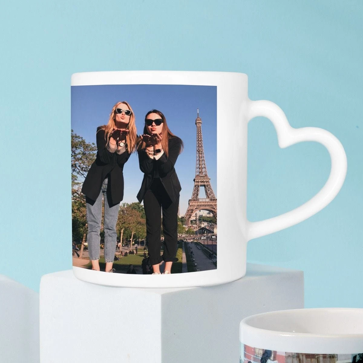 Photo Mug With Text & Image Right Aligned - Image 2